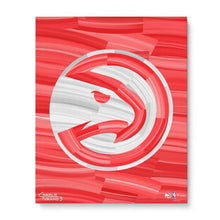 Load image into Gallery viewer, Atlanta Hawks 16&quot; x 20&quot; Embellished Giclee