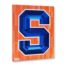 Load image into Gallery viewer, Syracuse Orange 16&quot; x 20&quot; Embellished Giclee