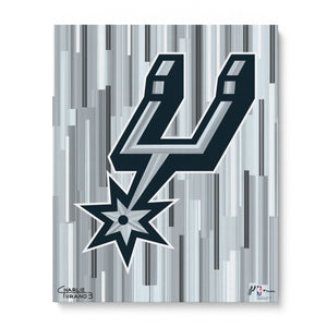 San Antonio Spurs 16" x 20" Embellished Giclee