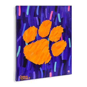 Clemson Tigers 16" x 20" Embellished Giclee