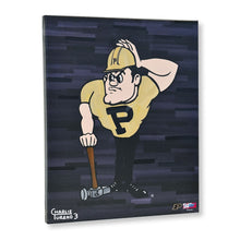 Load image into Gallery viewer, Purdue Boilermakers 16&quot; x 20&quot; Embellished Giclee (Pete)