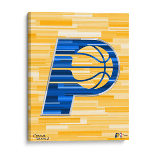 Indiana Pacers 16" x 20" Embellished Giclee