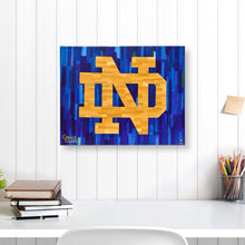 Load image into Gallery viewer, Notre Dame 16&quot; x 20&quot; Embellished Giclee (ND)