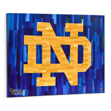 Load image into Gallery viewer, Notre Dame 16&quot; x 20&quot; Embellished Giclee (ND)