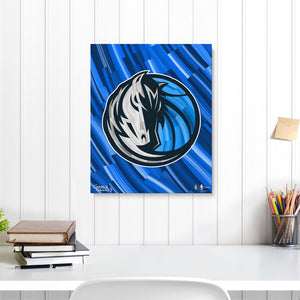 Dallas Mavericks 16" x 20" Embellished Giclee