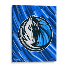 Load image into Gallery viewer, Dallas Mavericks 16&quot; x 20&quot; Embellished Giclee