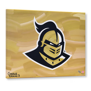 UCF Knights 16" x 20" Embellished Giclee (Knight)