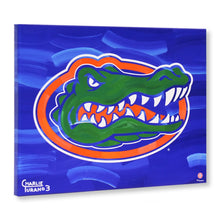 Load image into Gallery viewer, Florida Gators 16&quot; x 20&quot; Embellished Giclee
