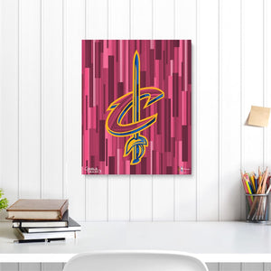 Cleveland Cavaliers 16" x 20" Embellished Giclee