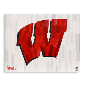 Wisconsin Badgers 16" x 20" Embellished Giclee