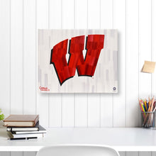 Load image into Gallery viewer, Wisconsin Badgers 16&quot; x 20&quot; Embellished Giclee