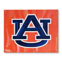 Load image into Gallery viewer, Auburn Tigers Tide 16&quot; x 20&quot; Embellished Giclee